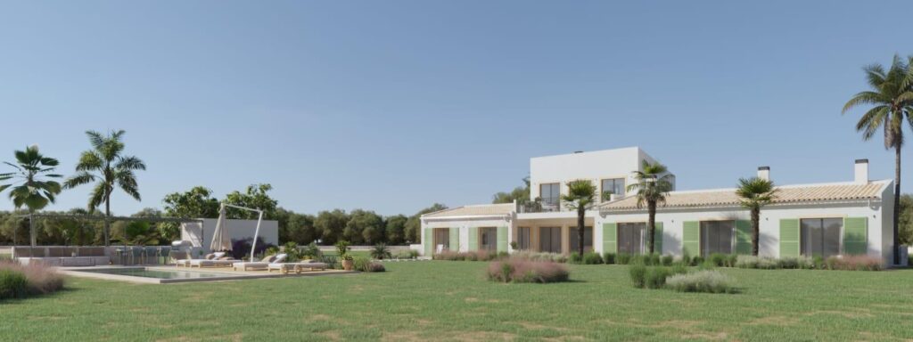 Neubaufinca mit schönem Meerblick und nur 15 min zur Rafa Nadal Academy