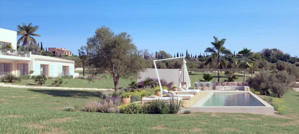 Neubaufinca mit schönem Meerblick und nur 15 min zur Rafa Nadal Academy