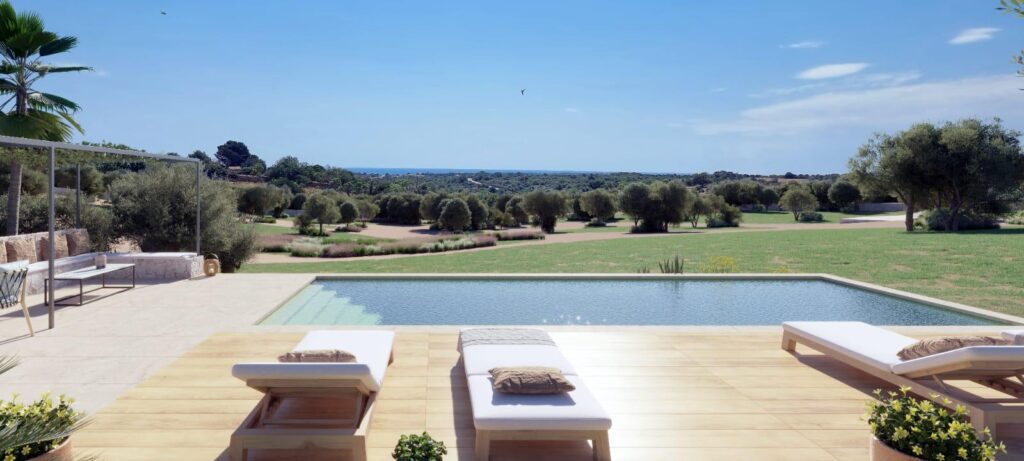 Neubaufinca mit schönem Meerblick und nur 15 min zur Rafa Nadal Academy