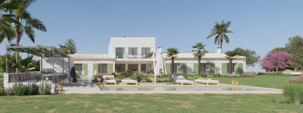Neubaufinca mit schönem Meerblick und nur 15 min zur Rafa Nadal Academy