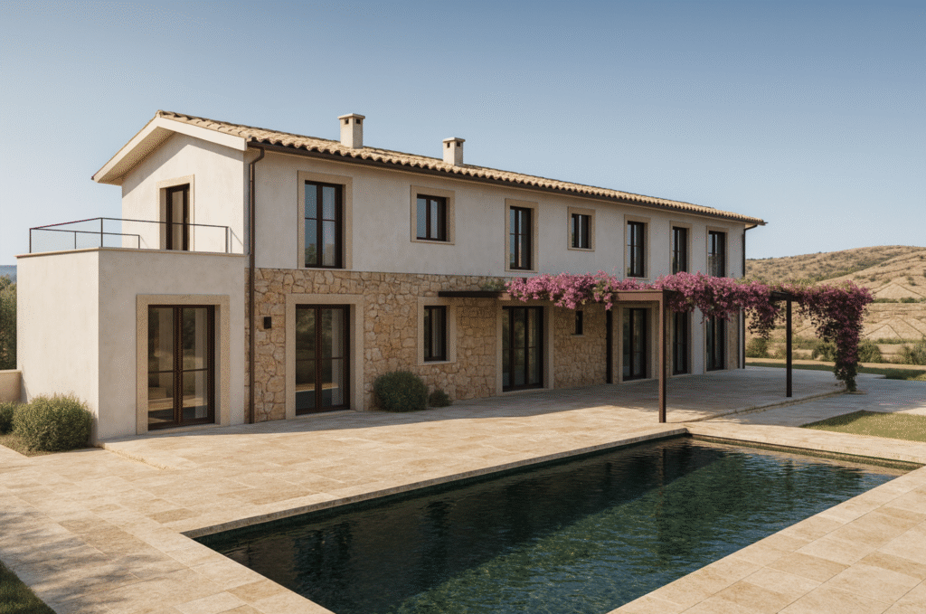 Top finca new building project in a wonderful location – 10 min to the Rafa Nadal Academy