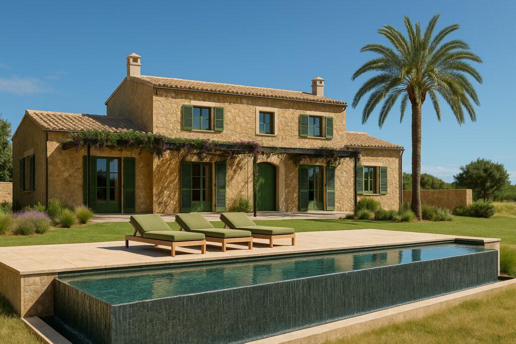 Sea view plot – vision of the finca dream in Mallorca