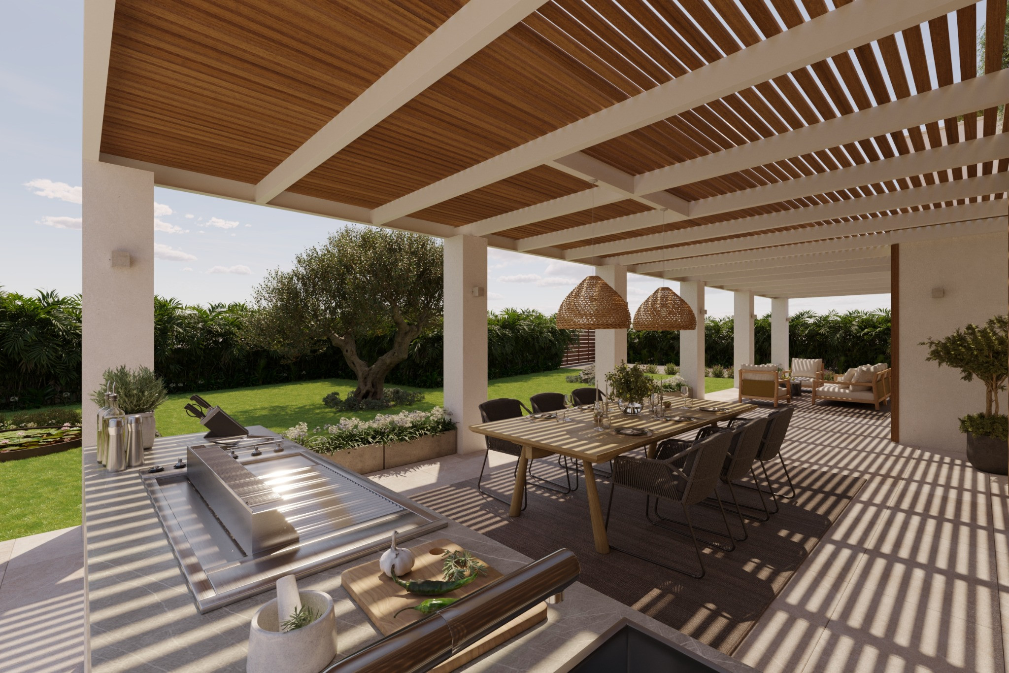 05 – Cala Murada – Exterior – Porxada cuina_Post